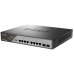 D-Link Smart L2 Surveillance Switch 8х1000Base-T PoE 802.3bt 90W, 2x1000Base-X SFP, PoE Budget 242W, Long-range PoE up to 250m