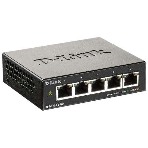 D-Link EasySmart L2 Switch 5х1000Base-T