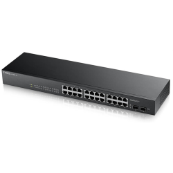 Smart L2 коммутатор Zyxel GS1900-24, rack 19