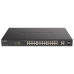 D-Link EasySmart L2 Switch 24х1000Base-T PoE, 2xCombo 1000Base-T/SFP, PoE Budget 525W, 4 PoE ports 802.3bt (90W)