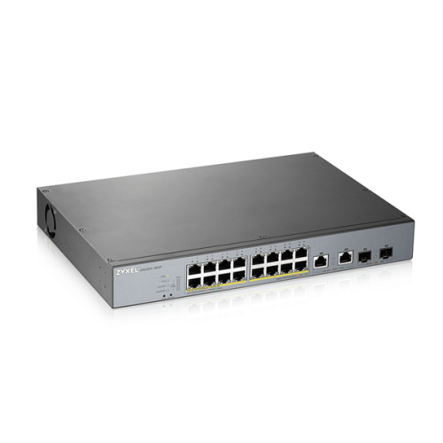 Smart L2 коммутатор PoE+ для IP-видеокамер Zyxel NebulaFlex Pro GS1350-18HP, rack 19