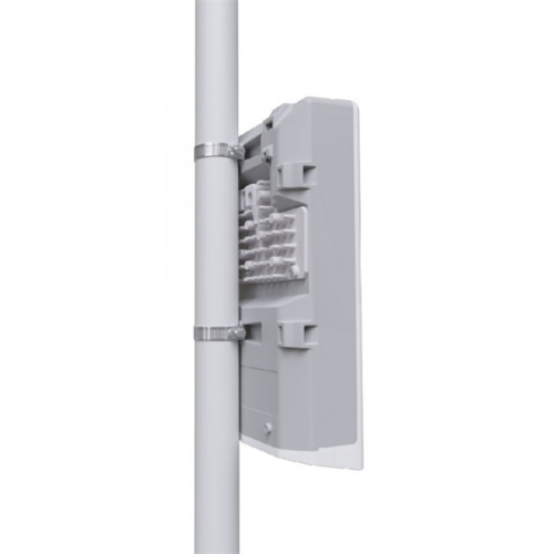 MikroTik netPower 16P with 800MHz CPU, 256MB RAM, 16x Gigabit LAN with PoE-out, 2xSFP+ cages, RouterOS L5 or SwitchOS (dual boot), outdoor enclosure, mounting kit (power supply NOT included)