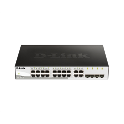 D-Link Managed L2 Switch 16x1000Base-T, 4xCombo 1000Base-T/SFP, Surge 6KV,CLI