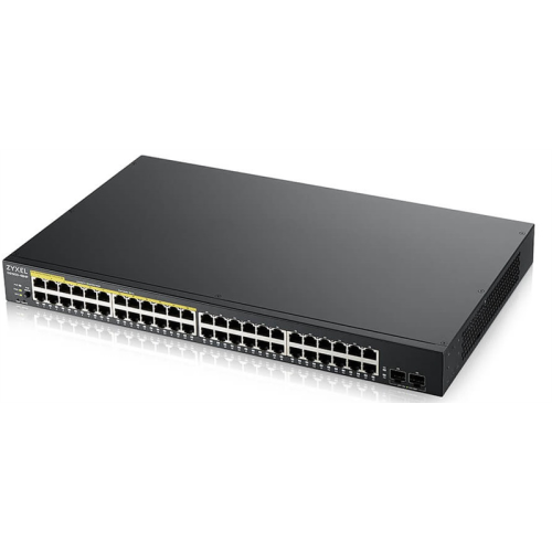 Smart L2 коммутатор PoE+ Zyxel GS1900-48HPv2, rack 19