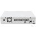 MikroTik Cloud Router Switch CRS310-1G-5S-4S+IN with 800 MHz CPU, 256 MB RAM, 4xSFP+, 5xSFP cages, 1xGBit LAN port, RouterOS L5, desktop case, rackmount ears, PSU