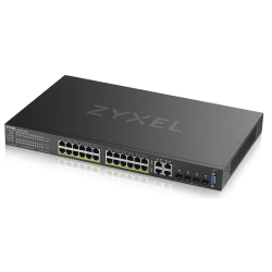L2 коммутатор PoE+ Zyxel NebulaFlex Pro GS2220-28HP, rack 19