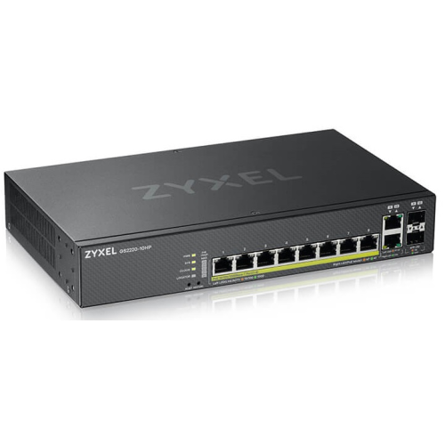 L2 коммутатор PoE+ Zyxel NebulaFlex Pro GS2220-10HP, rack 19