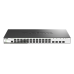 D-Link Managed L2 Metro Ethernet Switch 24x1000Base-X SFP, 4x10GBase-X SFP+, CLI, RJ45 Console, RPS