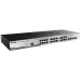 D-Link Managed L2 Metro Ethernet Switch 24x1000Base-T, 4x1000Base-X SFP, Surge 6KV, CLI, RJ45 Console, RPS, Dying Gasp