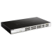 D-Link PROJ Managed L2 Switch 24x1000Base-T PoE, 4xCombo 1000Base-T/SFP, PoE Budget 370W, Surge 6KV, CLI