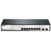D-Link Smart  L2 Switch 8х1000Base-T, 2х1000Base-X SFP, Compact CLI