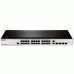 D-Link Managed L2 Switch 24x100Base-TX, 2x1000Base-X SFP, 2xCombo 1000Base-T/SFP, Surge 6KV, CLI, RJ45 Console, Dying Gasp