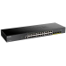 D-Link Smart L2 Switch 24x1000Base-T, 4х10GBase-X SFP+, CLI, RJ45 Console