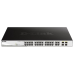 D-Link PROJ Managed L2 Switch 24x1000Base-T PoE, 4xCombo 1000Base-T/SFP, PoE Budget 370W, Surge 6KV, CLI