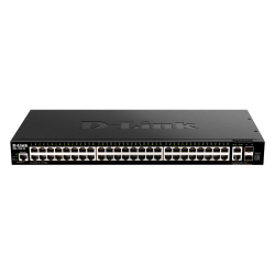 D-Link PROJ Managed L3 Stackable Switch 48x1000Base-T, 2x10GBase-T, 2x10GBase-X SFP+, CLI, 1000Base-T Management, RJ45 Console