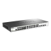 D-Link Managed L2 Metro Ethernet Switch 24x1000Base-X SFP, 4x10GBase-X SFP+, CLI, RJ45 Console, RPS