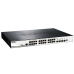 D-Link PROJ SmartPro L2+ Stackable Switch 48x1000Base-T PoE, 4x10GBase-X SFP+, PoE Budget 370W (740W with DPS-700), CLI, RJ45 Console, RPS