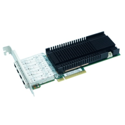 LR-Link NIC PCIe x8, 4 x 10G SFP+, Intel 82599ES chipset (FH+LP)