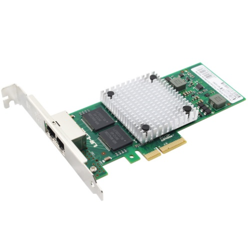 LR-Link NIC PCIe x4, 2 x 1G, Base-T, Intel I350 chipset (FH+LP)