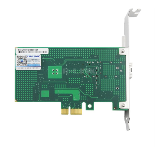 LR-Link NIC PCIe x1, 1 x 1G SFP , Intel i210 chipset (FH+LP)