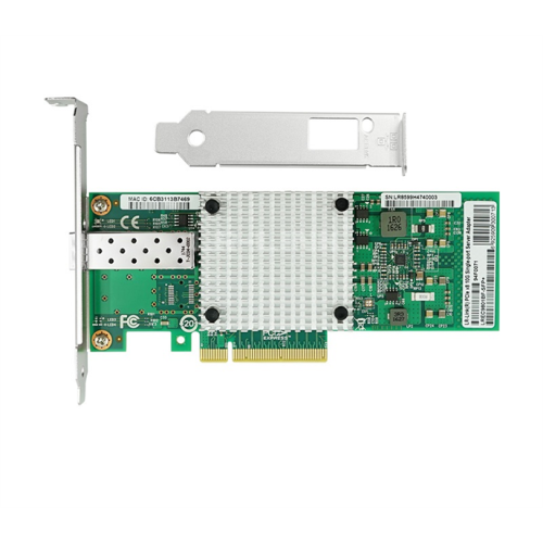 LR-Link NIC PCIe x8, 1 x 10G SFP+, Intel 82599EN chipset (FH+LP)