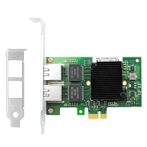 LR-Link NIC PCI-E x1, 2 x 1G RJ45, Intel I350 chipset