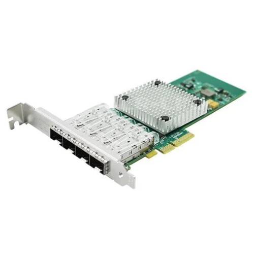 LR-Link NIC PCIe x4, 4 x 1G SFP, Intel i350 chipset (FH+LP)