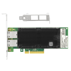 LR-Link NIC PCIe x8, 2 x 10G, Base-T, Intel X550 chipset (FH+LP)