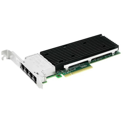 LR-Link NIC PCIe 3.0 x8, 4 x 10G, Base-T, Intel XL710 chipset (FH+LP)