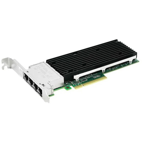 LR-Link NIC PCIe 3.0 x8, 4 x 10G, Base-T, Intel XL710 chipset (FH+LP)