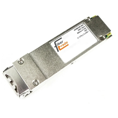 FiberTrade QSFP+ модуль, 40Гбит/с, 850нм, MPO/MTP-12, 100м