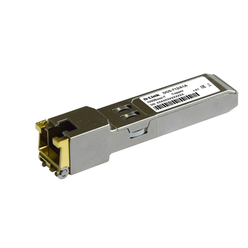 D-Link SFP Transceiver, 1000Base-T, RJ45, 100M