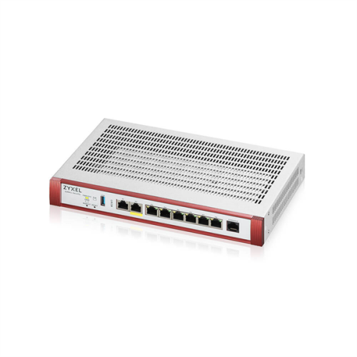 Межсетевой экран Zyxel USG FLEX 200HP с подпиской Gold на 1 год (AS, AV, CF, IDP/DPI, Sandboxing, SecuReporter), Rack, 1xRJ-45: 1/2.5G (LAN/WAN), 1xRJ-45: 1/2.5G PoE+ (LAN/WAN), 6xRJ-45: 1G (LAN/WAN),