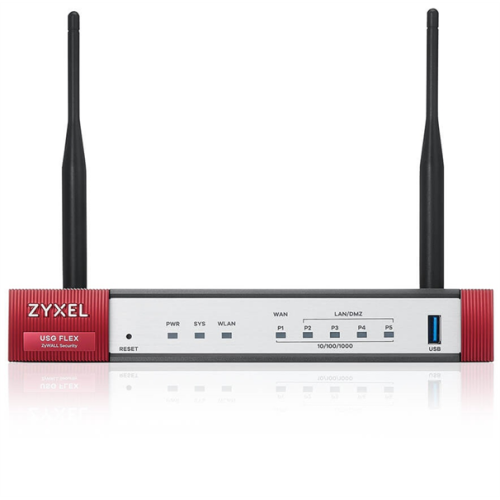Межсетевой экран Zyxel USG FLEX 50AX, 1xWAN GE, 4xLAN/DMZ GE, Wi-Fi 6 (AX1800), 1xUSB3.0, NebulaFlex **