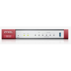 Межсетевой экран Zyxel USG FLEX 100 с подписками на 1 год (AS,AV,CF,IDP, SecuReporter), 1xWAN GE, 1xOPT GE (LAN/WAN), 3xLAN/DMZ GE, 1xUSB3.0, AP Controller (8/24), NebulaFlex Pro **