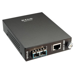 D-Link Media Converter 1000Base-T port to 1000Base-LX, SC, Single-mode, 1310nm, 10KM