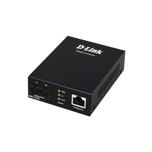 D-Link Media Converter 100Base-TX to 100Base-FX, SC, Multi-mode, 1310nm, 2KM, Stand-alone