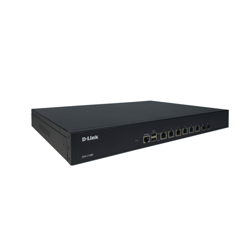 D-Link Service Router, 6x1000Base-T,  2x1000Base-X SFP, 2xUSB ports, RJ45 Console