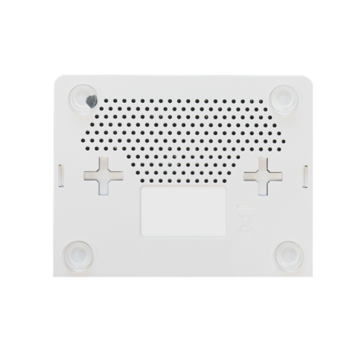 MikroTik hEX with Dual Core 880MHz MHz CPU, 256MB RAM, 5 Gigabit LAN ports, USB, RouterOS L4, plastic case, PSU