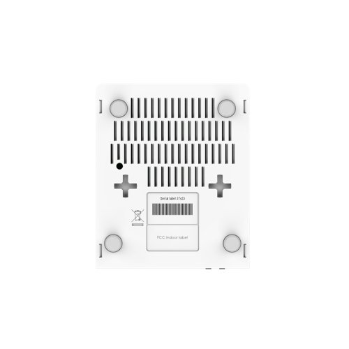 MikroTik hEX PoE with 800MHz CPU, 128MB RAM, 5x Gigabit LAN (four with PoE out), SFP, USB, RouterOS L4, plastic case and PSU