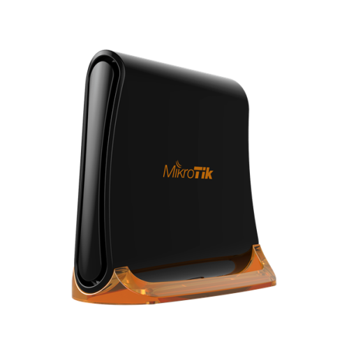 MikroTik hAP mini with 650MHz CPU, 32MB RAM, 3xLAN, built-in 2.4Ghz 802.11b/g/n 2x2 two chain wireless with integrated antennas, RouterOS L4, tower case, PSU