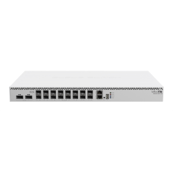 MikroTik Cloud Router Switch 518-16XS-2XQ, 2x 100 Gigabit QSFP28 ports and 16x 25 Gigabit SFP28 ports,4 fans, 2 PSU
