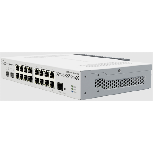 MikroTik Clod Core Router CCR2004-16G-2S+PC MikroTik 16*1Gbit RJ45, 2*10Gbit SFP+ Passive Cooling