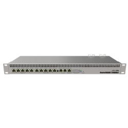MikroTik RouterBOARD 1100AHx4 with Annapurna Alpine AL21400 Cortex A15 CPU (4-cores, 1.4GHz per core), 1GB RAM, 13xGbit LAN, RouterOS L6, 1U rackmount case, Dual PSU