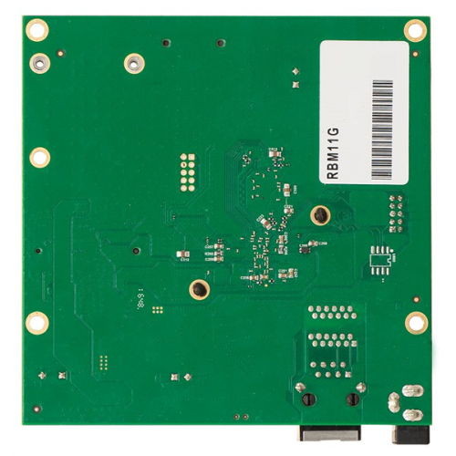 MikroTik RouterBOARD M11G with Dual Core 880MHz CPU, 256MB RAM, 1x Gbit LAN, 1x miniPCI-e, RouterOS L4