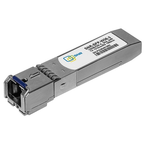 SNR  Модуль SFP WDM, дальность до   3км (6dB), 1310нм