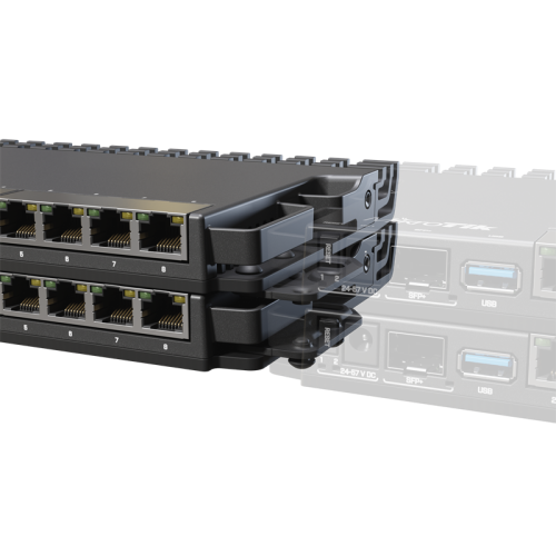 MikroTik Rackmount ears set for RB5009 series (for mounting up to four RB5009 in rack)