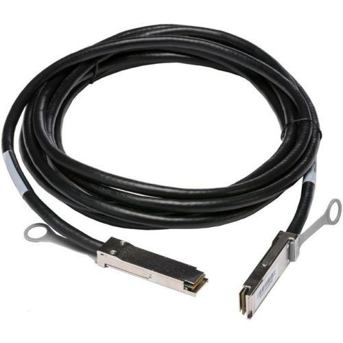 FiberTrade Кабель прямого подключения FT-QSFP+CabP-AWG26-2 (40G, 26AWG витая пара, QSFP+, 2м)