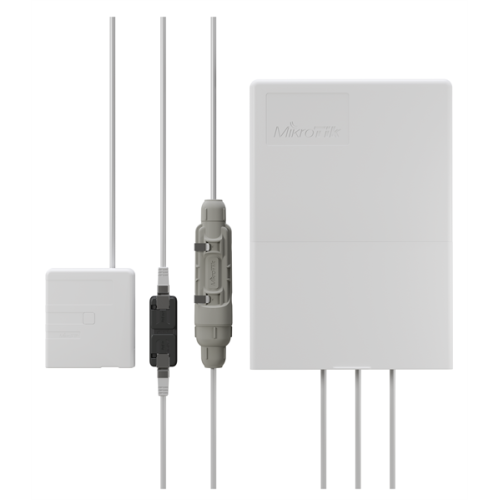 MikroTik GPEN 21, Gigabit Passive Ethernet Network, Fixed Smart PoE injector with SFP cage