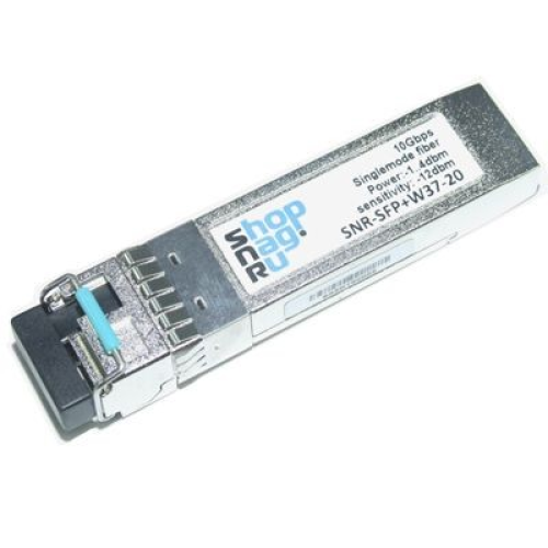 SNR  Модуль SFP+ WDM, дальность до 20км (12dB), 1330нм